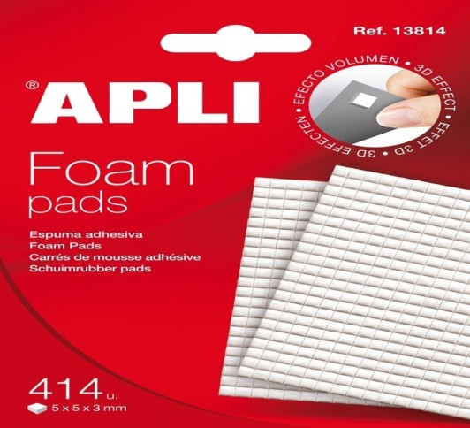 P. APLI FOAM MOUSSE ADH 5X5X3 414U.