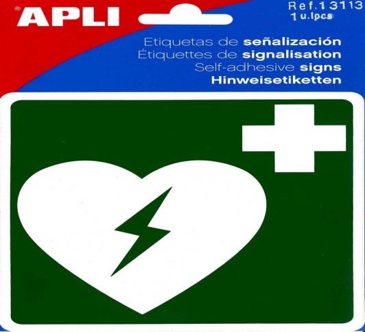 PICTO DEFIBRILLATEUR 1F