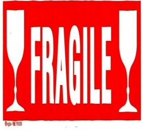 P 100 ETIQ FT 60X190 FRAGILE