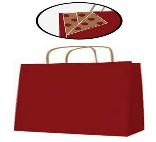 PAQ 50 SACS 32x16x39 KRAFT ROUGE