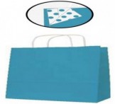 PAQ 50 SACS 25x11x31 KRAFT TURQUOISE