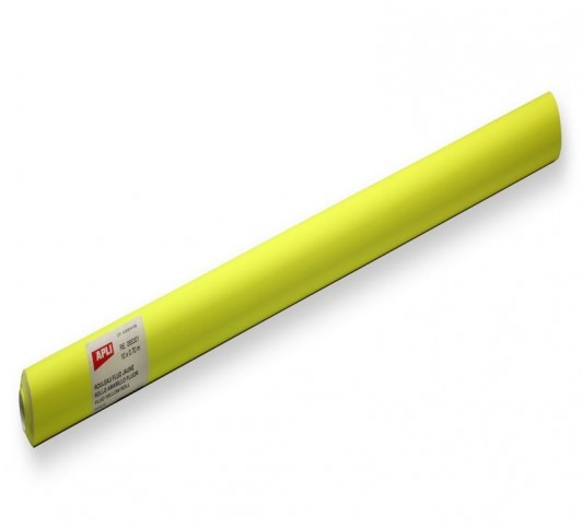 ROULEAU FLUO 10M X 0.70 JAUNE 90g/m