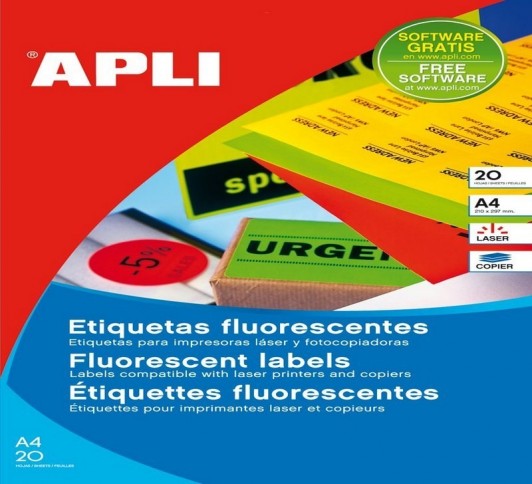 LAS/COP ROUGE FLUO 60 P.