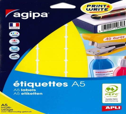 ETUI A5 320ETQ JAUNE 24X33.5