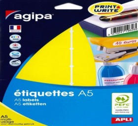 ETUI A5 120ETQ JAUNE 32X70