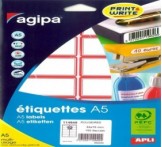 ETUI A5 192 ETQ CADRE ROUGE 32X70