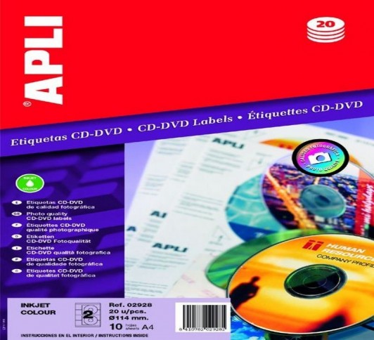 CD-ROM JET D´ENCRE GLOSSY 10F