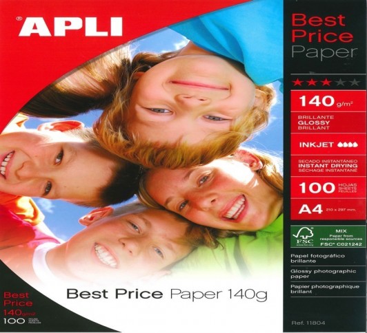 Papier Photo Brillant A4 140 g/m²