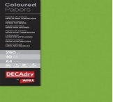 B.PAPIER COULEUR VERT EMERAUDE 250G 10F