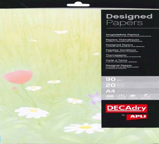 Pack 25 A4 DECAdry 80g. PRINTEMPS