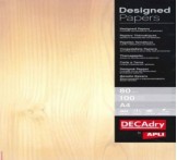 Boîte 100 A4 DECAdry 80g. BOIS